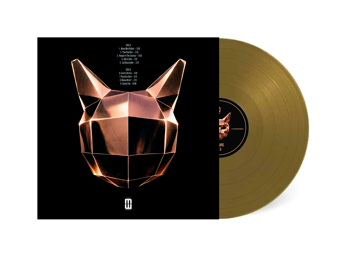 CAT TRAFFIC - 140 GRAM CATNIP GOLD LIMITED EDITION VINYL