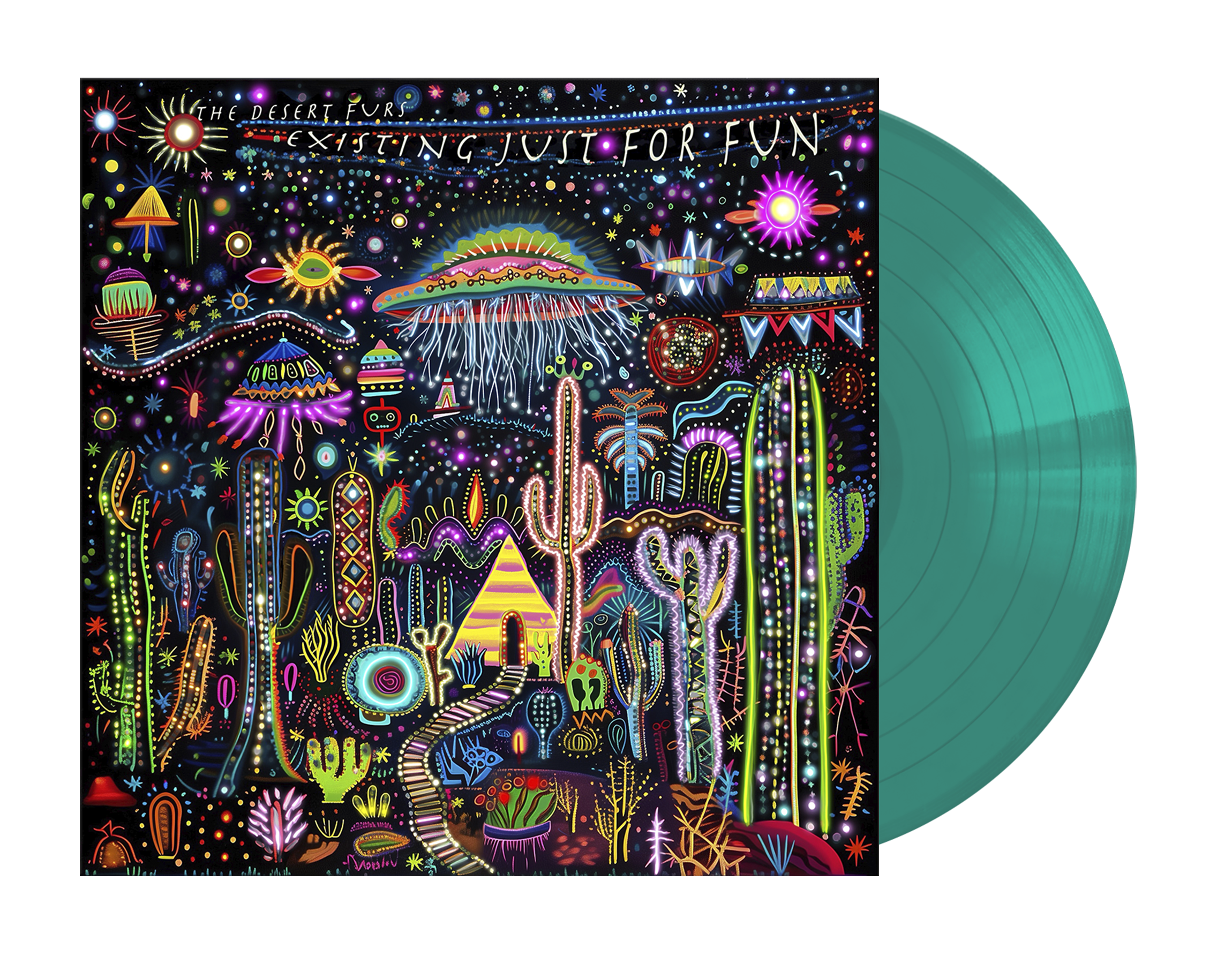 The Desert Furs - Existing Just For Fun /  Limited Edition of 250      ( Vinyl )