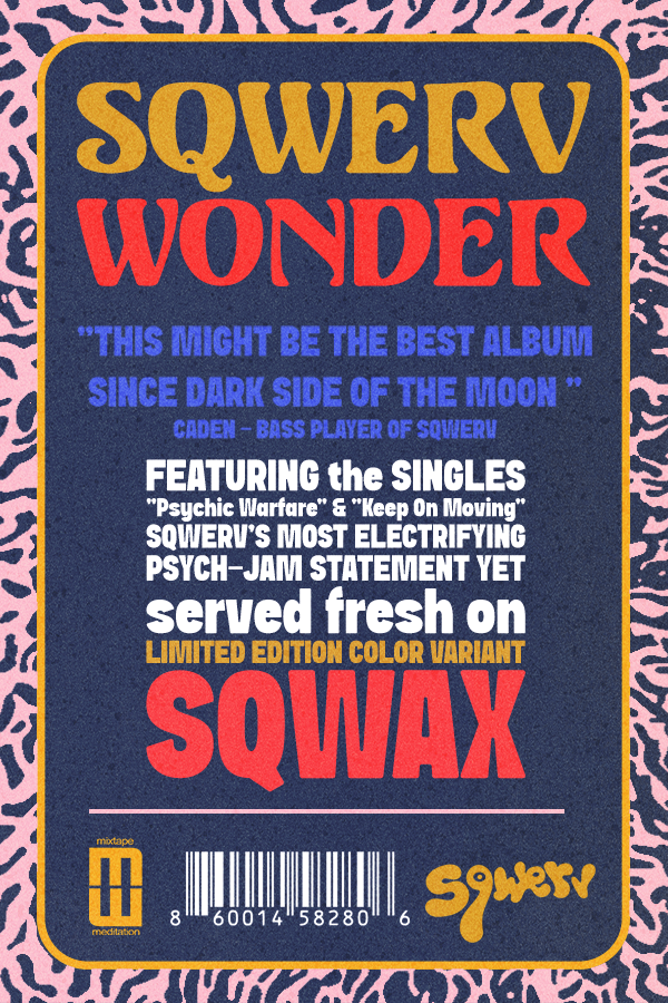 Sqwerv - Wonder LP (Limited Edition Vinyl)